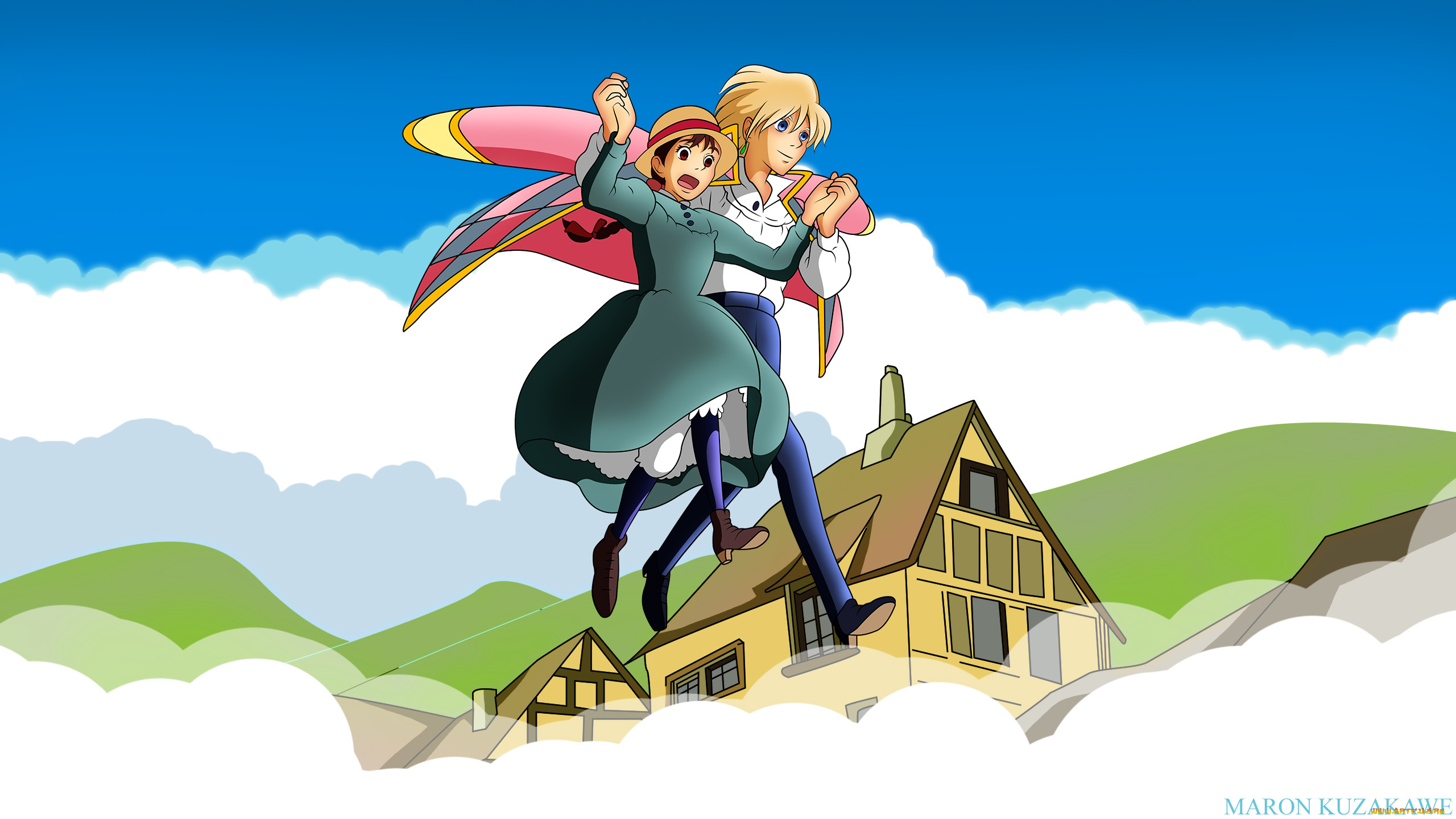 , howl`s moving castle, , , kuzakawe, maron, sophie, hatter, , , howls, moving, castle, 